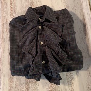 Ralph Lauren Ruffled Button Down